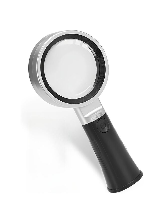 LAMAY Magnifying Glass with Light, Handheld Large 18LED Cold and Warm Light, Illuminated Magnifier for Seniors Reading, Inspection, Coins, Jewelry, Exploring - Image 1